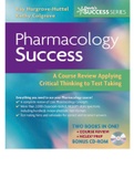 Pharmacology Success: A Q&A Review Applying Critical Thinking to Test Taking ( Second Edition ) (Davis's Q&a Success) Second Edition