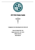 NURSING 2214 CATI TEAS Study Guide 1-3-2018