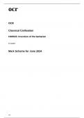 ocr A Level Classical Civilisation (H408-23) Mark Scheme June 2024.