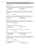 NURSING 101 Chapter 16: Pain, Temperature Regulation, Sleep, and Sensory Function