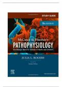 TEST BANK PATHOPHYSIOLOGY THE BIOLOGICAL BASIS FOR DISEASE IN ADULTS AND CHILDREN  Edition 9th |Revised Edition 2024-2025 Chapter 1-50  Study Guide With Complete Solution Kathryn L. McCance,