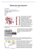 Samenvatting colleges Molecular Cell Research 