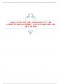 AQA A-LEVEL HISTORY COMPONENT 2Q THE  AMERICAN DREAM: REALITY AND ILLUSION, 1945–1980  QP JUNE 2024