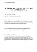 NR 565 MIDTERM EXAM 2024 /2025  QUESTIONS AND ANSWERS GRADED A+