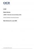 OCR GCSE Media Studies  (J200_01) Mark scheme_ June 2024