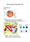 Samenvatting -  Neurologie en oogheelkunde (M_BNO16)