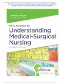 Test Bank for Davis Advantage For Understanding Medical-Surgical Nursing 7th Edition |Revised Edition 2024-2025 Chapter 1-57 Questions with Complete Solution  Graded A+