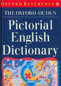 The Oxford-Duden Pictorial English Dictionary