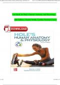 Test Bank for Hole’s Human Anatomy and Physiology, 16th Edition, Charles Welsh, Cynthia Prentice-Craver All Chapters Covered ISBN:9781264262885 Newest Edition 2025 Instant Pdf Download