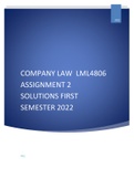 LML4806 ASSIGNMENT 2 SOLUTIONS SEMESTER 1 2022