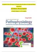 TEST BANK For Davis Advantage for Pathophysiology Introductory Concepts and Clinical Perspectives 3rd Edition By Theresa Capriotti, All 42 Chapters Covered, Verified Latest Edition