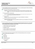 ATI Med Surg Respiratory Detailed Answer Key