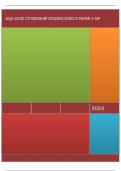 AQA GCSE CITIZENSHIP STUDIES 8100/2 Paper 2 June 2024 Questions Paper
