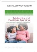 MATERNITY AND PEDIATRIC NURSING 5TH EDITION RICCI KYLE CARMAN TEST BANK