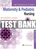 Introductory Maternity And Pediatric Nursing 4th Edition Hatfield Test Bank. All  Chapters. ISBN 10: 1496346645 /  ISBN 13: 9781496346643