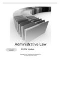 ADL-2601-Administrative law Study-Guide