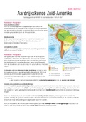 Samenvatting  Aardrijkskunde - Zuid-Amerika vwo