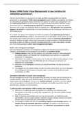 Samenvatting  Artikelen Management Consultancy & Policy Advice (FSWBC3-080)