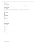 CHEM MISC Misc Week 1 Quiz Latest