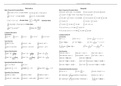 Algebra - Common Derivates & integrats