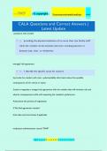 CALA Questions and Correct Answers |  Latest Update