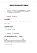 CHEMISTRY| Midterm Review