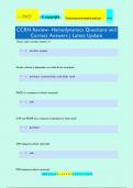 CCRN Review- Hemodynamics Questions and Correct Answers | Latest Update