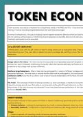 Token Economy for Schizophrenia A* notes for A-Level Psychology - VISUALLY PRESENTED, EVERYTHING YOU NEED TO KNOW FOR AN A*