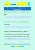 NJ CALA Questions and Correct Answers |  Latest Update