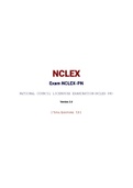NCLEXExam NCLEX-PN 2021 WITH ANSWERS.