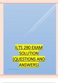 ILTS 290 EXAM SOLUTION (QUESTIONS AND ANSWERS)