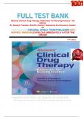 full test bank Abrams' Clinical Drug Therapy: Rationales For Nursing Practice 11th  Edition By Geralyn Frandsen Edd Rn (Author) Questions And Answers Graded  A+ 