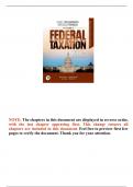 Test Bank for Pearson's Federal Taxation 2025 Corporations, Partnerships, Estates, & Trusts, 38th Edition by Luke E. Richardson, Franklin