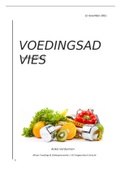 Portfolio voedingsadvies Minor Voeding en Ziektepreventie - client