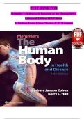 TEST BANK FOR  Memmler's Structure & Function of the Human Body,  Enhanced Edition 14th Edition  By Barbara Janson Cohen Chapters 1 - 25 / Complete