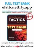 TEST BANK FOR FUNDAMENTALS OF NURSING CARE 3RD EDITION BY BURTON 2024 | ALL CHAPTERS COVERED| ultimate guide A+.