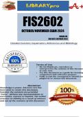 FIS2602 October/November EXAM 2024