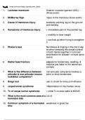 Final study guide Course Differential Diagnosis & Primary Care Practicum (NR-511) Questions and Answers (2024 / 2025) (Verified Answers)