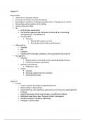 Midterm study guide Course Differential Diagnosis & Primary Care Practicum (NR-511)