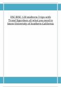 USC BISC 120 midterm 3 tips with Trond Sigurdsen all what you need to know University of Southern California (2)