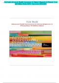 TEST BANK- Advanced Health Assessment & Clinical Diagnosis in Primary Care (7th Edition,2024) Joyce E. Dains|| WITH CORRECT ANSWERS||ALL CHAPTERS|  NEWEST EDITION 20242025 A+