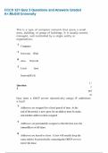 CCCS 321 Quiz 3 Questions and Answers Graded A+;McGill University