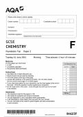 AQA GCSE CHEMISTRY Foundation Tier Paper 2 8462-2F-QP-Chemistry-G-11Jun24