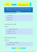 SCBA (Self Contained Breathing Apparatus) Questions and Correct Answers | Latest  Update