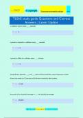 TLSAE study guide Questions and Correct Answers | Latest Updat