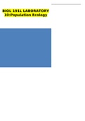 BIOL 191L Lab 1 LABORATORY 1,2,3,4,5,6,7,8,9 & 10 Taxonomy and Microscopy, Population Ecology ,Mammalian Comparative Anatomy ,Chordates,Angiosperm Anatomy,Land Plant Diversity,Invertebrate Zoology Part II ,Kingdom Fungi,Bacteria and Protists |  2022 LATES