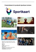 Draaiboek concept - sport abonnement behind the scene