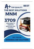 MNM3709 Assignment 3 (COMPLETE ANSWERS) Semester 2 2024 - DUE 1 October 2024