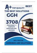 GGH3708 Assignment 5 (COMPLETE ANSWERS) Semester 2 2024 - DUE 20 September 2024