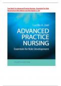 Test Bank For Advanced Practice Nursing : Essentials For Role Development 4th Edition